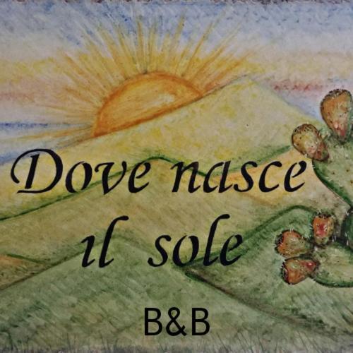 Dove Nasce Il Sole B&B Николози Екстериор снимка